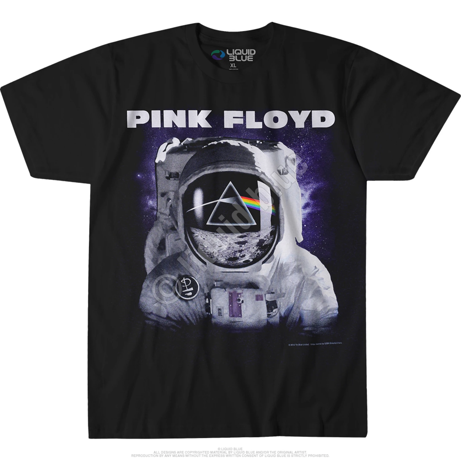 Pink Floyd Spaceman Black T-Shirt 3 Pink Floyd Spaceman Black T-Shirt - Image 3
