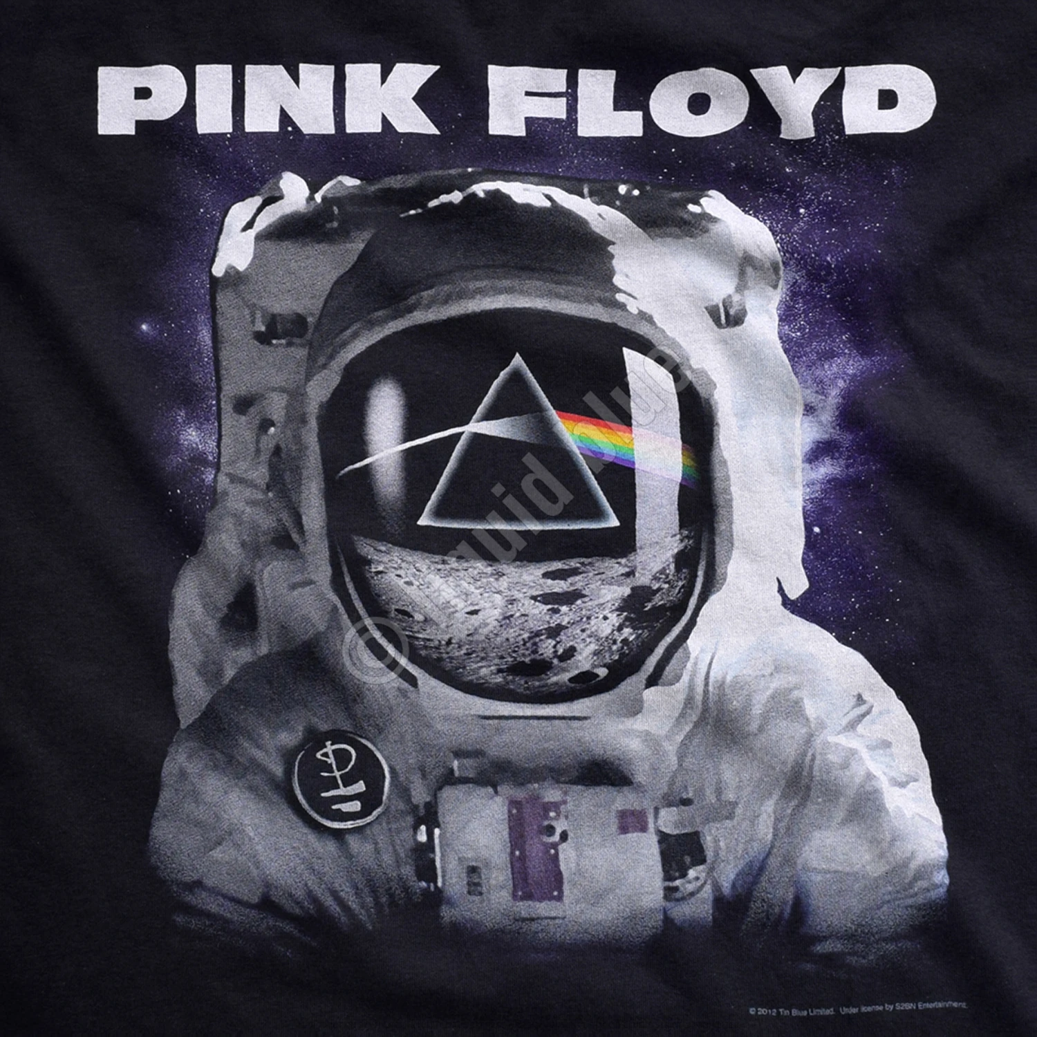 Pink Floyd Spaceman Black T-Shirt 4 Pink Floyd Spaceman Black T-Shirt - Image 4