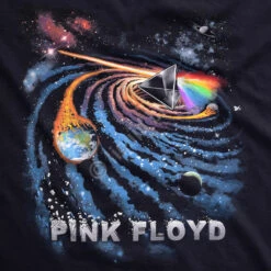 Pink Floyd Dark Side Galactic Black T-Shirt -BOWIE Shop 31855f artwork 33664.1636994054