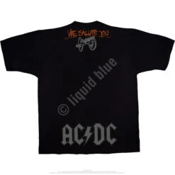 For Those About To Rock Black T-Shirt 5 For Those About To Rock Black T-Shirt -BOWIE Shop 31861b 95473.1628104018