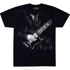 Angus Young Black T-Shirt 6 Angus Young Black T-Shirt -BOWIE Shop 31869f 19484.1469636898