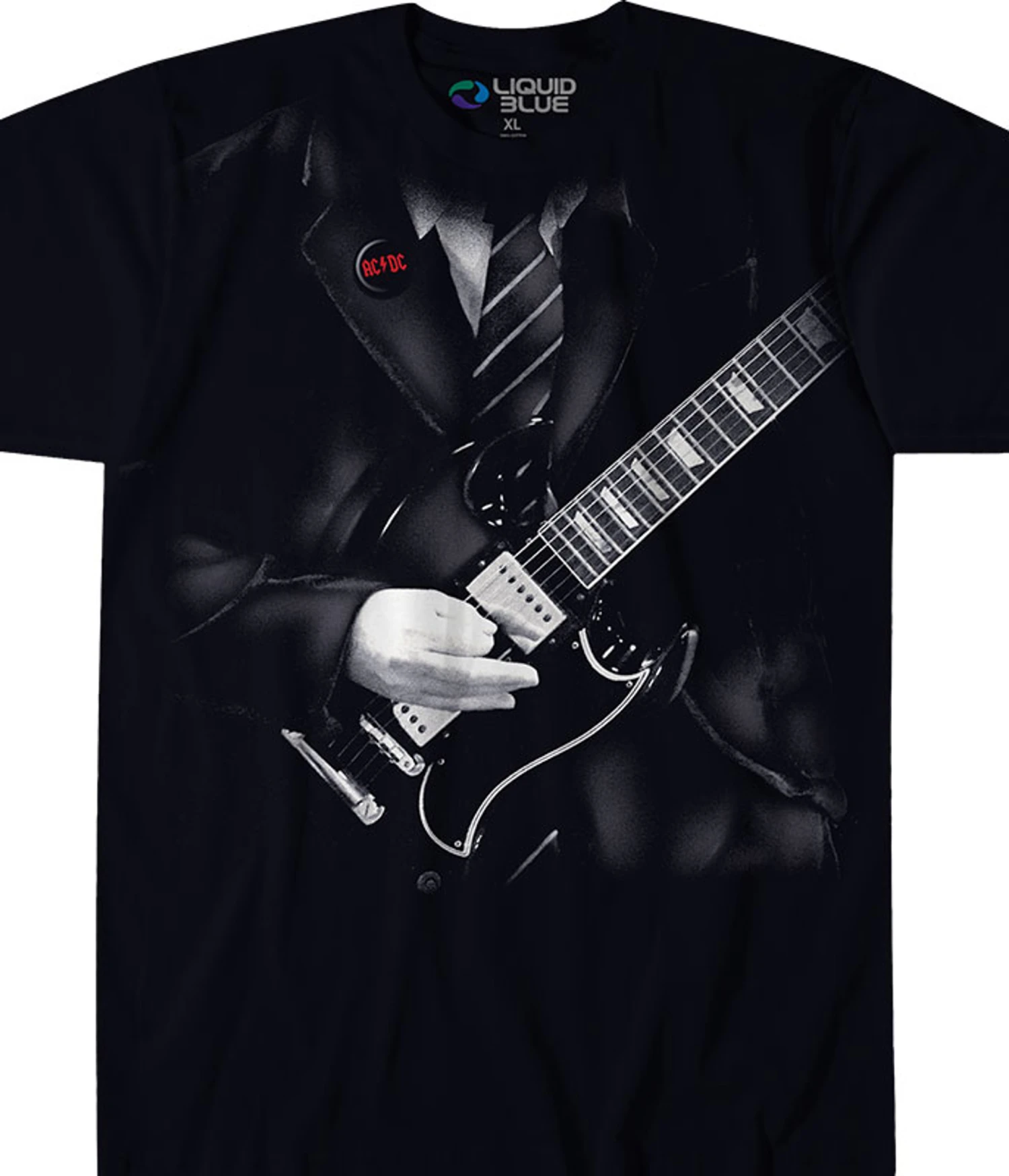 Angus Young Black T-Shirt 1 Angus Young Black T-Shirt