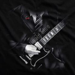 Angus Young Black T-Shirt 7 Angus Young Black T-Shirt -BOWIE Shop 31869f artwork 76301.1469636910