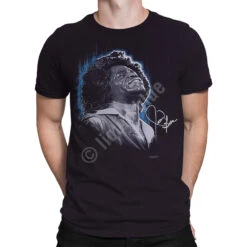 Godfather Of Soul Black Athletic T-Shirt -BOWIE Shop 31877f body 31314.1492103738