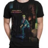 DAVID BOWIE Ziggy Stardust Black Athletic T-Shirt