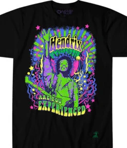 Are You Experienced Black Athletic T-Shirt