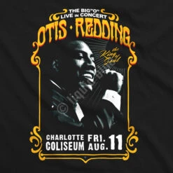 Charlotte Coliseum Black Athletic T-Shirt -BOWIE Shop 31919f artwork 03735.1505337775