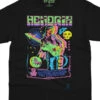 Guitar Blacklight Black T-Shirt