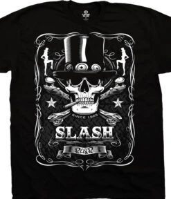 Bottle Of Slash Black Athletic T-Shirt