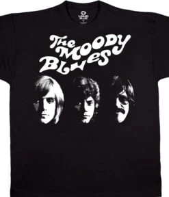 Moody Blues Silhouette Black T-Shirt