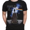 Pink Floyd Stairway To The Moon Black Athletic T-Shirt