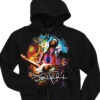 Hendrix Angel Zipper Hoodie Black