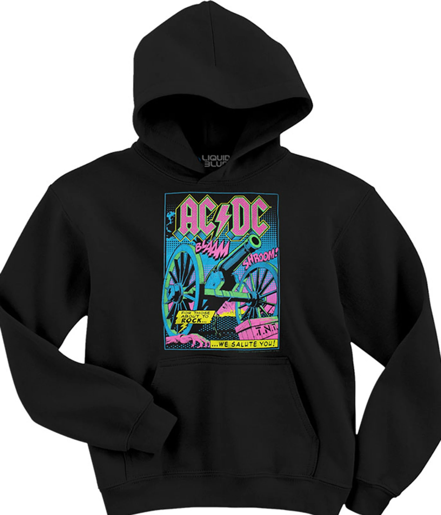 TNT Blacklight Hoodie Black 1 TNT Blacklight Hoodie Black