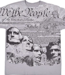 We The People Grey T-Shirt