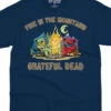 Fire In The Mountain Navy T-Shirt