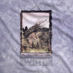 Man With Sticks Tie-Dye T-Shirt -BOWIE Shop 61802f artwork 78602.1628104089