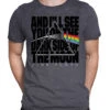 Pink Floyd The Dark Side Dark Heather Poly-Cotton T-Shirt