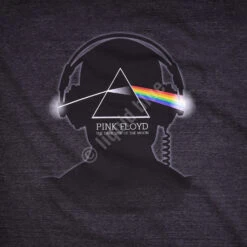 Pink Floyd Dark Side Beats Dark Heather Tri-Blend T-Shirt -BOWIE Shop 61867f artwork 51709.1488396829