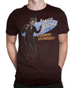 Live At The Apollo Brown Athletic T-Shirt