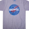 DAVID BOWIE Bowies In Space Heather Poly-Cotton T-Shirt