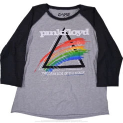 Pink Floyd Spectrum Splash Womens Raglan Heather Grey T-Shirt 5 Pink Floyd Spectrum Splash Womens Raglan Heather Grey T-Shirt -BOWIE Shop 62826Wf 03791.1650310478
