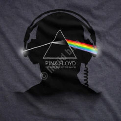 Pink Floyd Dark Side Beats Dark Heather Pullover Hoodie -BOWIE Shop 62867f artwork 15228.1505770855