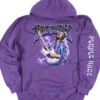 Purple Haze Purple Sleeve Printed Hoodie