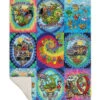 Light Fantasy Collection Fleece Throw Blanket