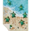 Turtle Beach Fleece Throw Blanket