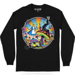 Alice Mod Long Sleeve T-Shirt -BOWIE Shop AW0001LSBLKf 66957.1664840290