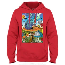 Alice Pop Art Hoodie -BOWIE Shop AW0002HDREDf 98802.1664840453