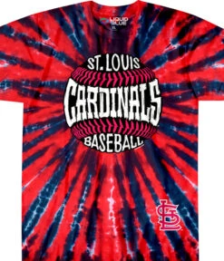 MLB St. Louis Cardinals Burst Tie-Dye T-Shirt