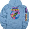 Pink Floyd WYWH Mod Light Blue Sleeve Printed Hoodie