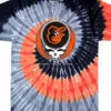 MLB Baltimore Orioles Steal Your Base Tie-Dye T-Shirt
