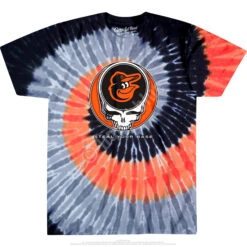MLB Baltimore Orioles Steal Your Base Tie-Dye T-Shirt 3 MLB Baltimore Orioles Steal Your Base Tie-Dye T-Shirt -BOWIE Shop GB116f 57166.1541540042