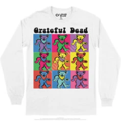 Hollywood Bears Long Sleeve T-Shirt -BOWIE Shop GD0001LSWHTf 66200.1664583784