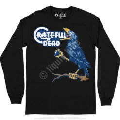 Bird Song Long Sleeve T-Shirt -BOWIE Shop GD0010LSBLKf 84610.1664584557