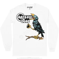 Bird Song Long Sleeve T-Shirt -BOWIE Shop GD0010LSWHTf 73583.1664584557