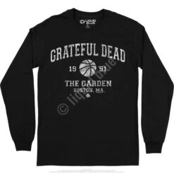 Boston Garden 91 Long Sleeve T-Shirt -BOWIE Shop GD0026LSBLKf 11455.1668273497