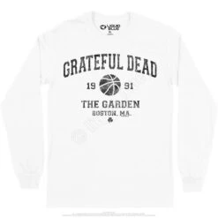 Boston Garden 91 Long Sleeve T-Shirt -BOWIE Shop GD0026LSWHTf 03490.1668273497