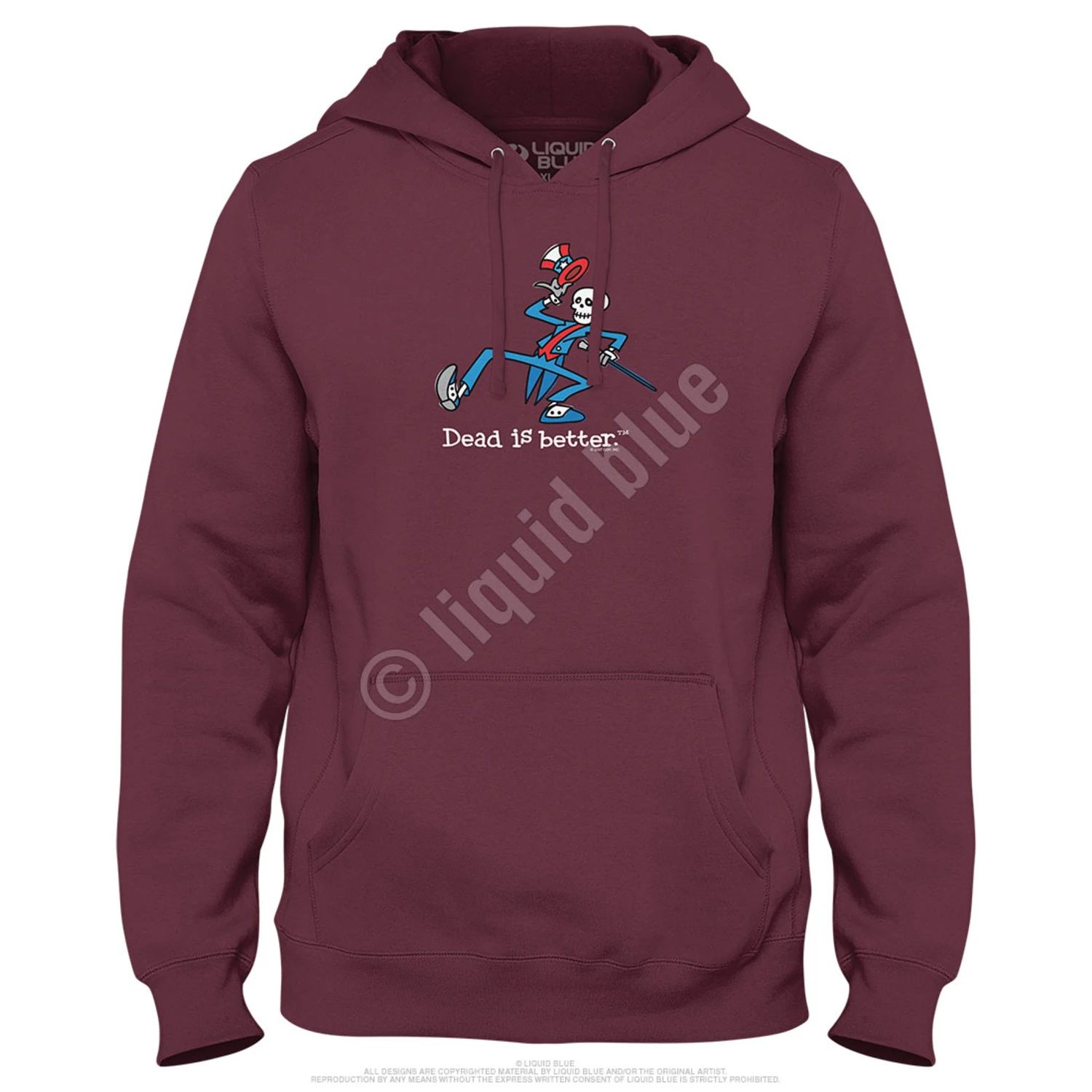 Yankee Dead Is Better Hoodie 2 Yankee Dead Is Better Hoodie - Image 2