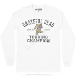 Touring Champion Long Sleeve T-Shirt -BOWIE Shop GD0043LSWHTf 36232.1668270304