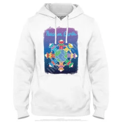 Peace On Earth Hoodie -BOWIE Shop GD0052HDWHTf 89201.1669597880