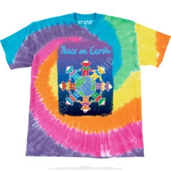 Peace On Earth T-Shirt -BOWIE Shop GD0052SSS01f 41635.1669597936