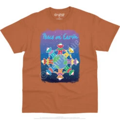 Peace On Earth T-Shirt -BOWIE Shop GD0052SSTOGf 73775.1669597937
