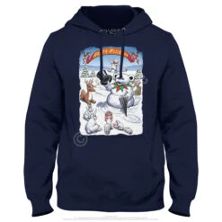 Snowman Bear Hoodie -BOWIE Shop GD0054HDNAVf 82566.1669596946