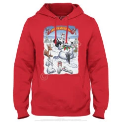 Snowman Bear Hoodie -BOWIE Shop GD0054HDREDf 01757.1669596946