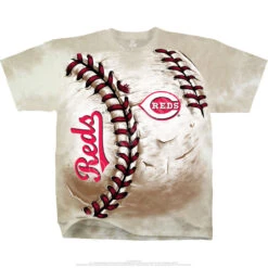 MLB Cincinnati Reds Hardball Tie-Dye T-Shirt 3 MLB Cincinnati Reds Hardball Tie-Dye T-Shirt -BOWIE Shop HB122f 88629.1426609942