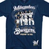 MLB Milwaukee Brewers Dressed To Kill Navy T-Shirt