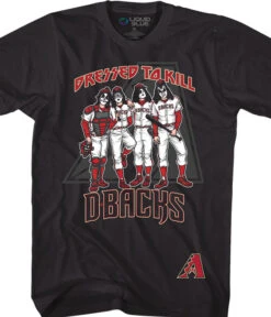 MLB Arizona Diamondbacks Dressed To Kill Black T-Shirt